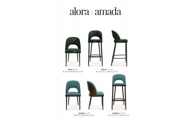Классический стул A-1412 ALORA FAMEG STANDART